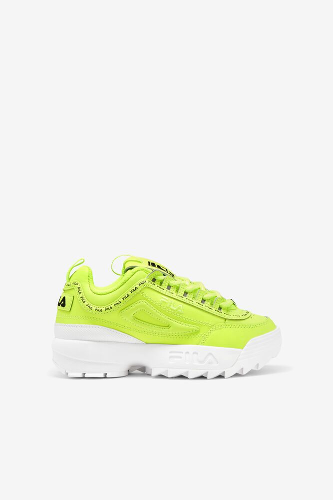 Fila Trainers Kids Yellow Disruptor 2 Repeat - Ireland 42317-ZCBF